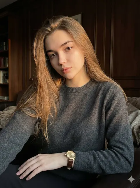 Quiet Luxury Fashion Portrait