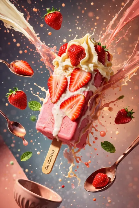 Hyperreal Ice Cream Dreams