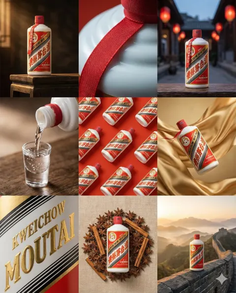 Moutai Nine-Frame Visual Poem