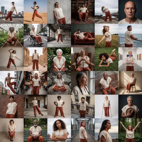 36 Faces One Outfit