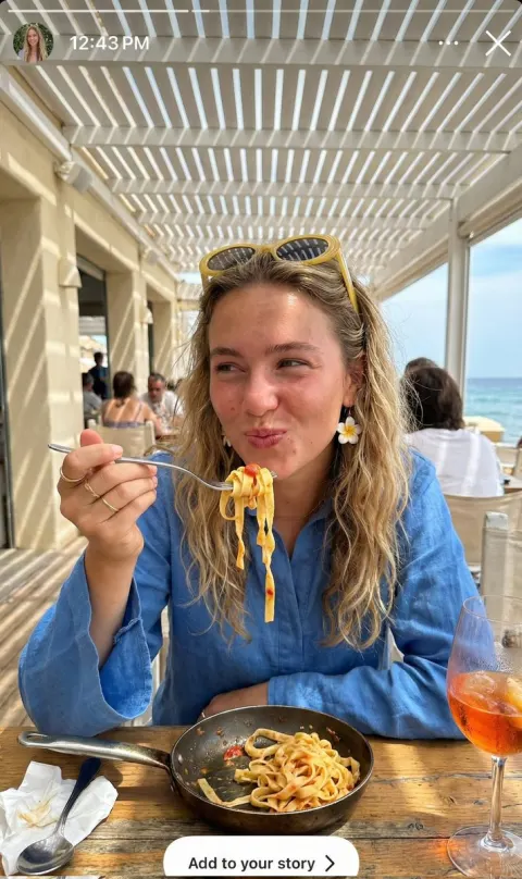 Mediterranean Pasta Moment Snapshot