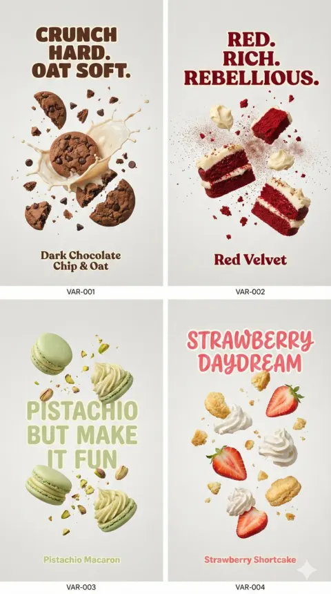 Floating Desserts Zero Gravity