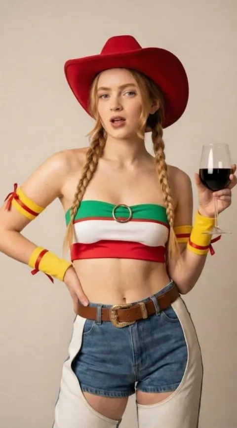 Actresses Dazzle in Jessie Cosplay