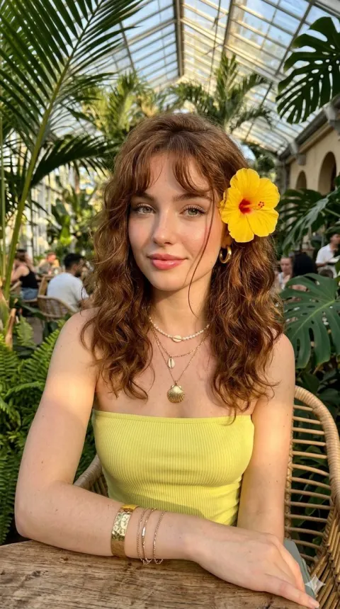 Tropical Golden Hour Portrait