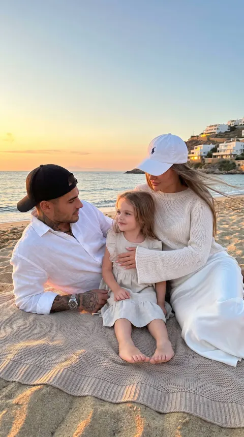 Sunset Beach Family Moment