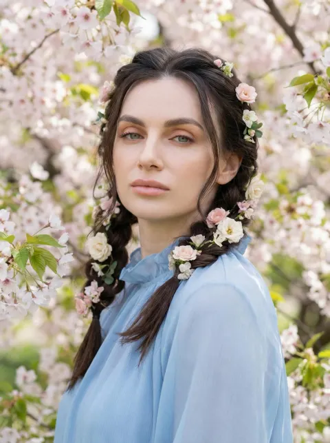 Spring Blossom Portrait Session
