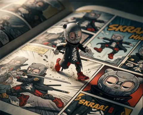 Cinematic Macro Toy Photography