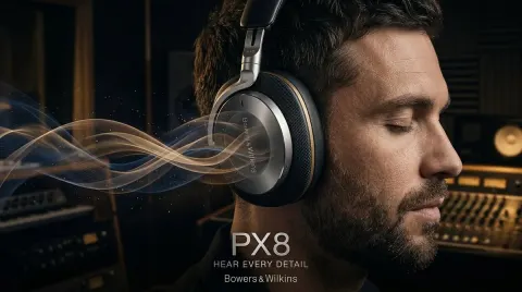 Luxury Headphones Immersive Soundscape