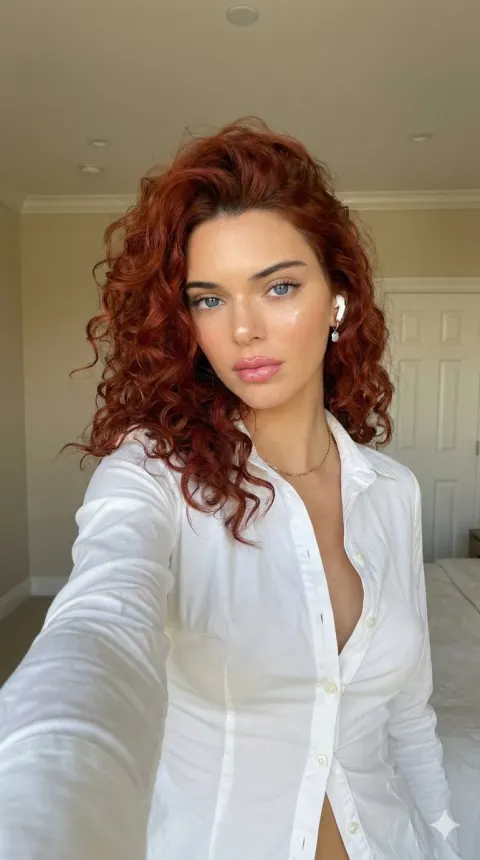 Redhead Selfie Beauty
