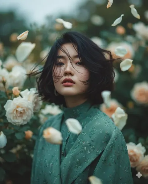 Dreamy Garden Fine Art Portrait