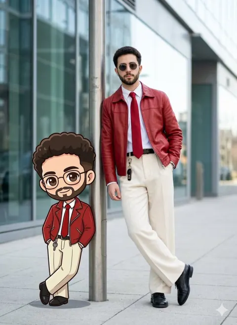 Real Meets Cartoon Street Style