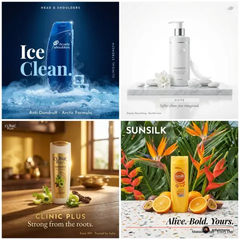 Luxury Shampoo Campaign Visual