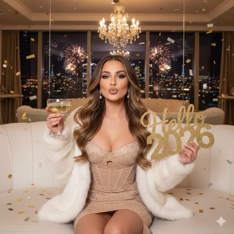 Glamorous New Year's Eve Celebration