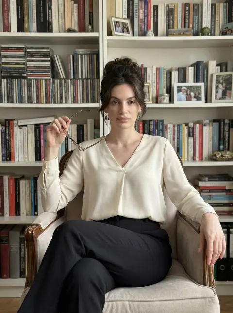 Confident Businesswoman Office Portrait