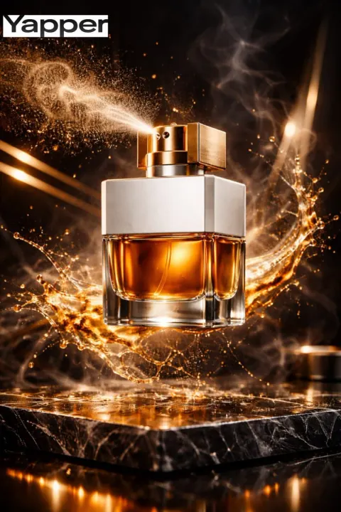 Modern Luxury Perfume Ad