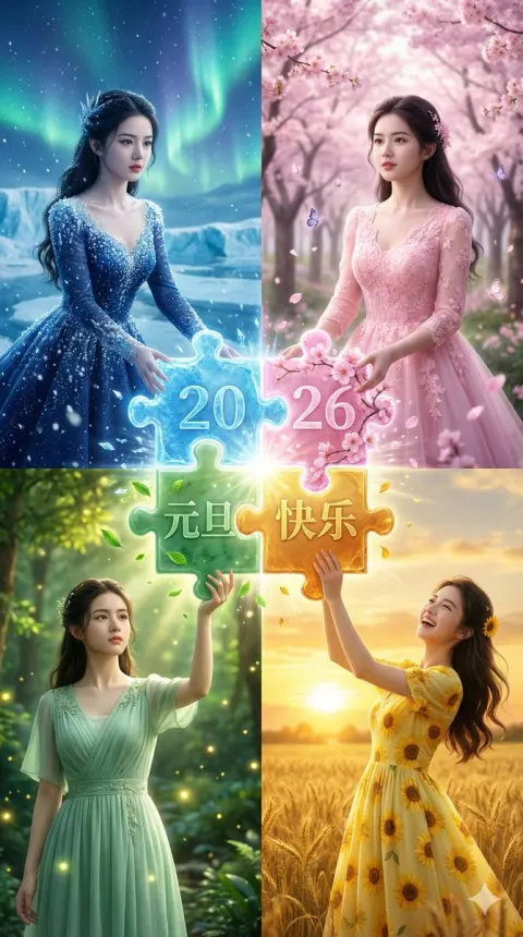 Goddess of Seasons Pieces Together Magical New Year