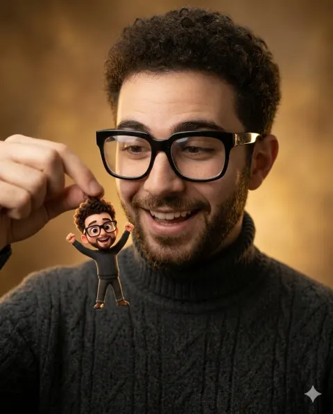 Whimsical Pixar Miniature Portrait Magic