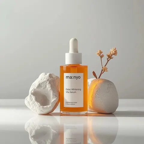 Amber Serum Light Shadow Editorial