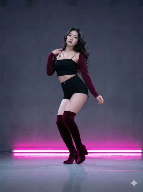 Neon Dance Queen Glow