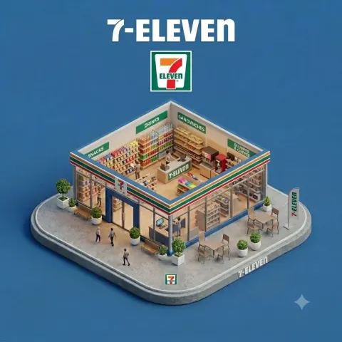 Brand 3D Miniature Diorama