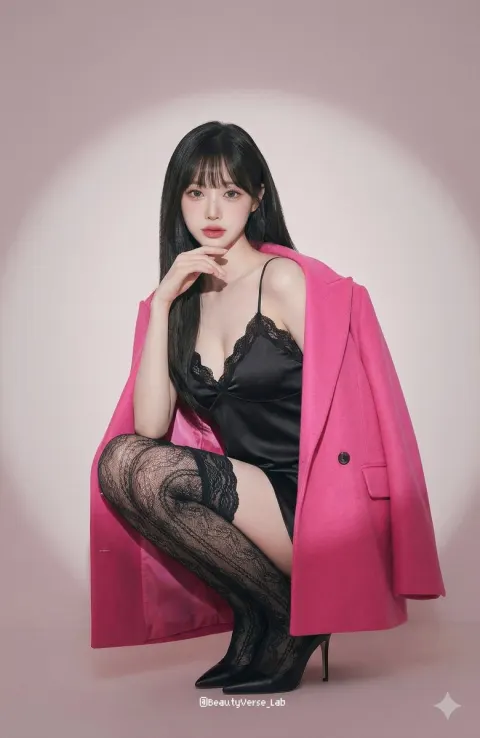 Electric Pink Fashion Editorial