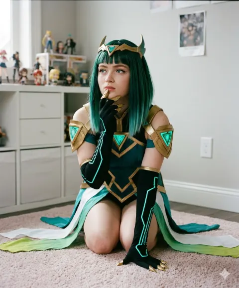 Fantasy SciFi Cosplay Portrait