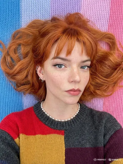 Ginger Girl on Rainbow Knit