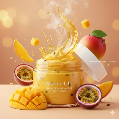 Tropical Fruit Scrub Luxury Splash