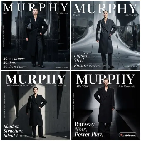 Murphy Magazine Fashion Cover