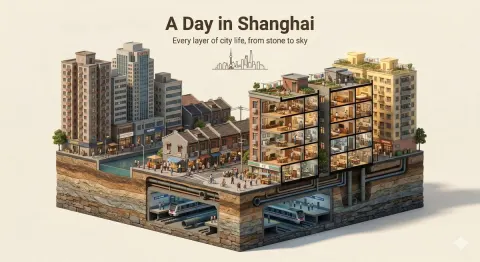 City Life Cross-Section