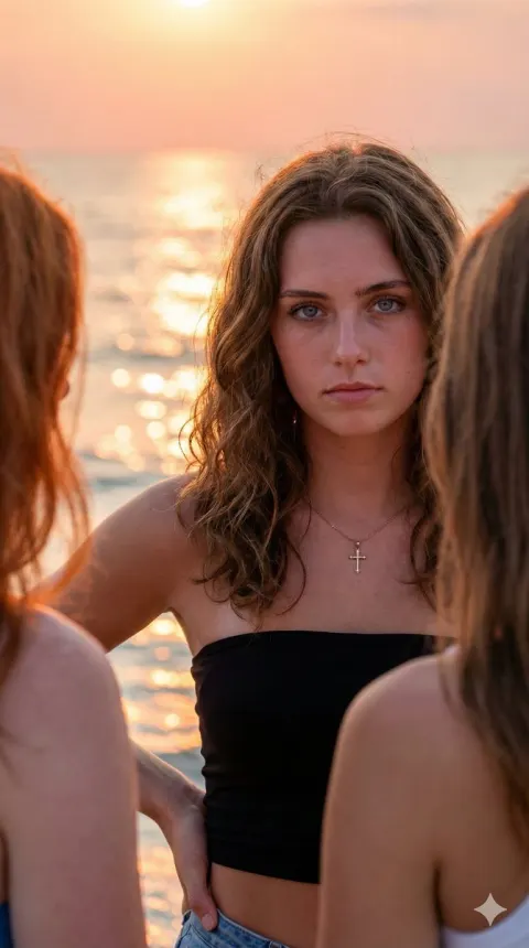 Golden Hour Beach Goddess