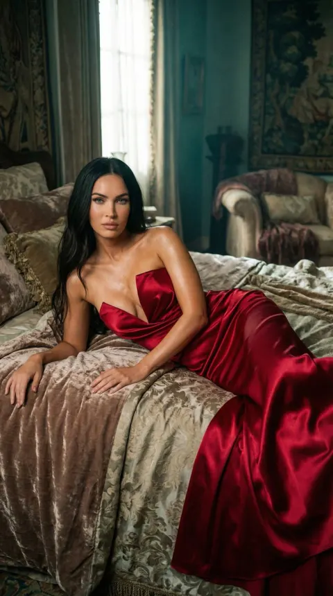 Megan Fox Luxurious Portrait