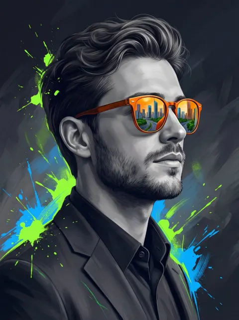 Neon Vision in Grayscale