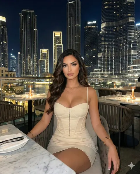 Dubai Nights Glamour Portrait