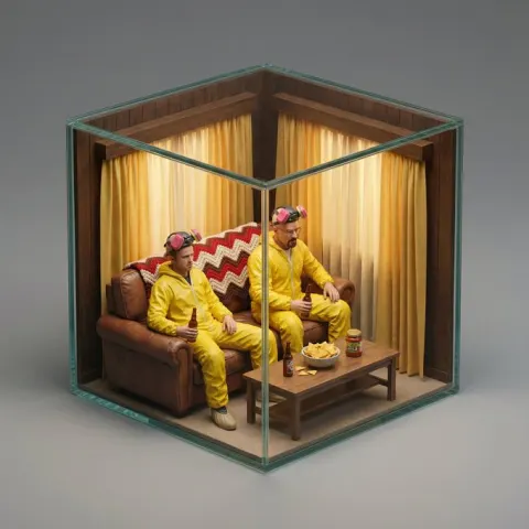 Iconic Movie Miniature Cube