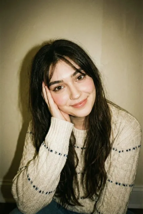 Nostalgic Film Portrait Selfie Moment