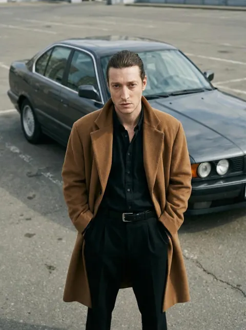 Soviet Gangster Cinematic Portrait