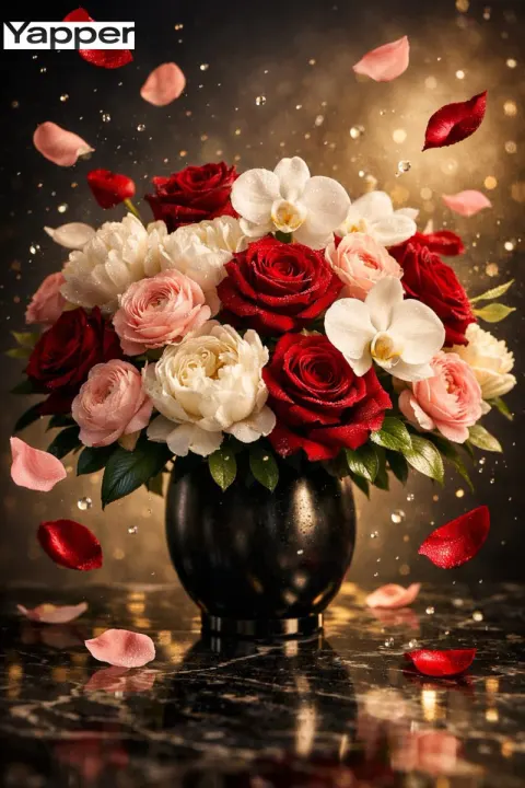 Ultra Luxury Cinematic Floral Photography