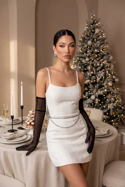Luxury Holiday Dinner Portrait
