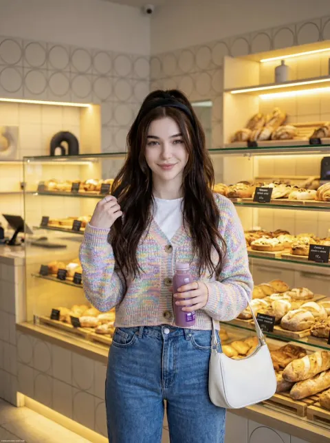 Sweet Smile in Modern Bakery