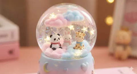 Dreamy Snow Globe World