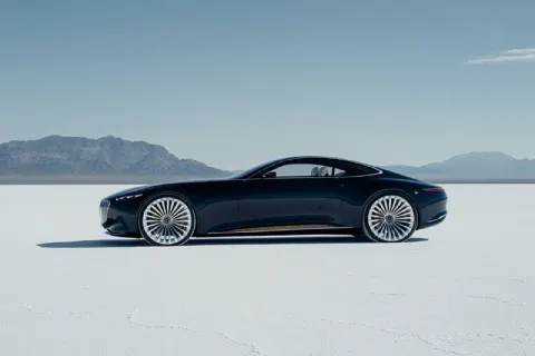 Mercedes-Maybach Convertible Concept Car Blue