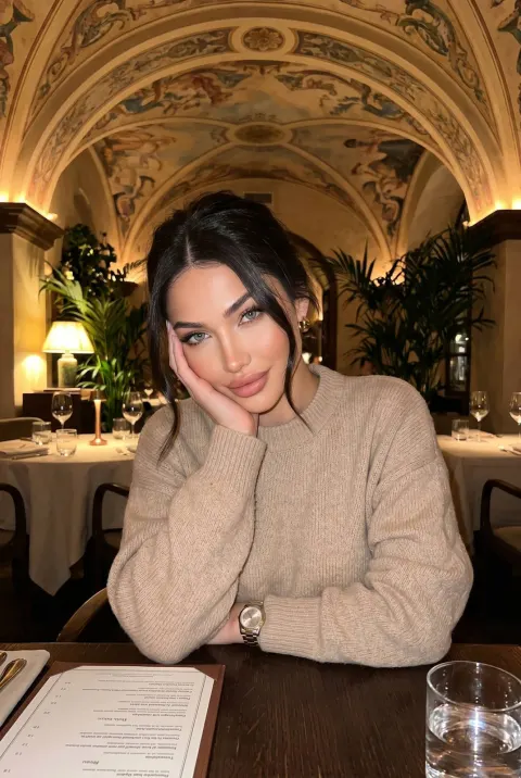Cozy Restaurant Portrait