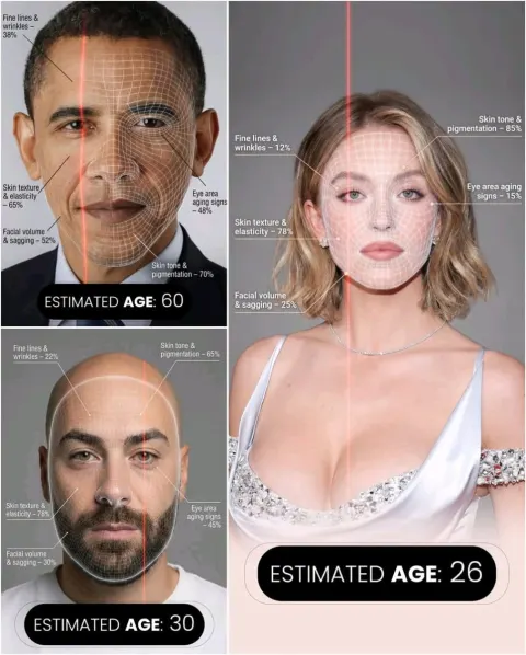 AI Face Age Scan Analysis