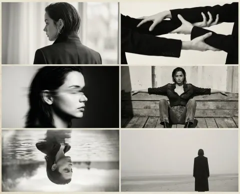 90s Film Collage Editorial