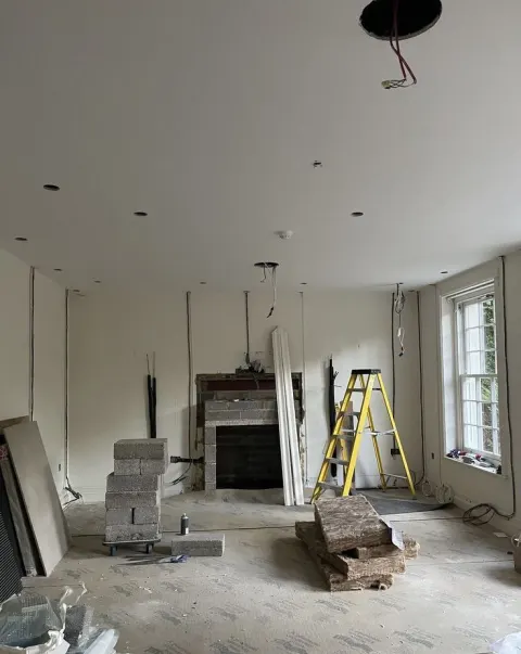 Luxury Living Room Cinematic Renovation