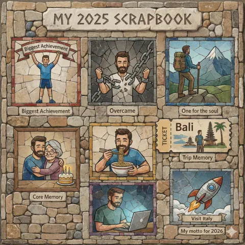 My 2025 Scrapbook Memories