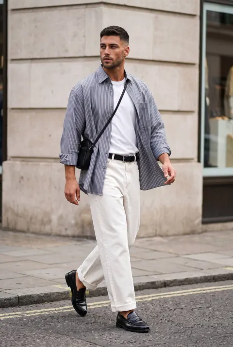 Urban Style: Confident City Walk
