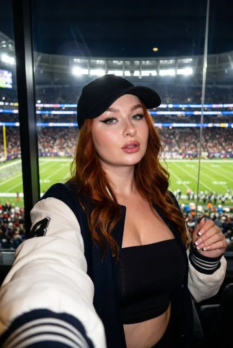Stadium VIP Suite Fashion Selfie