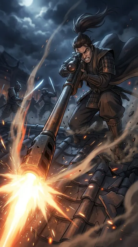 Moonlight Sniper Samurai